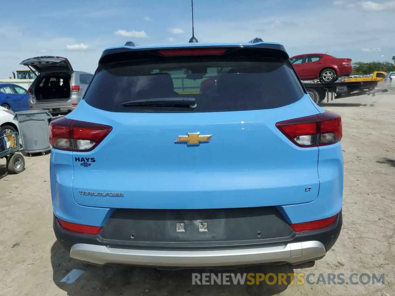 6 Фотография поврежденного автомобиля KL79MPSL5RB083693 CHEVROLET TRAILBLZR 2024