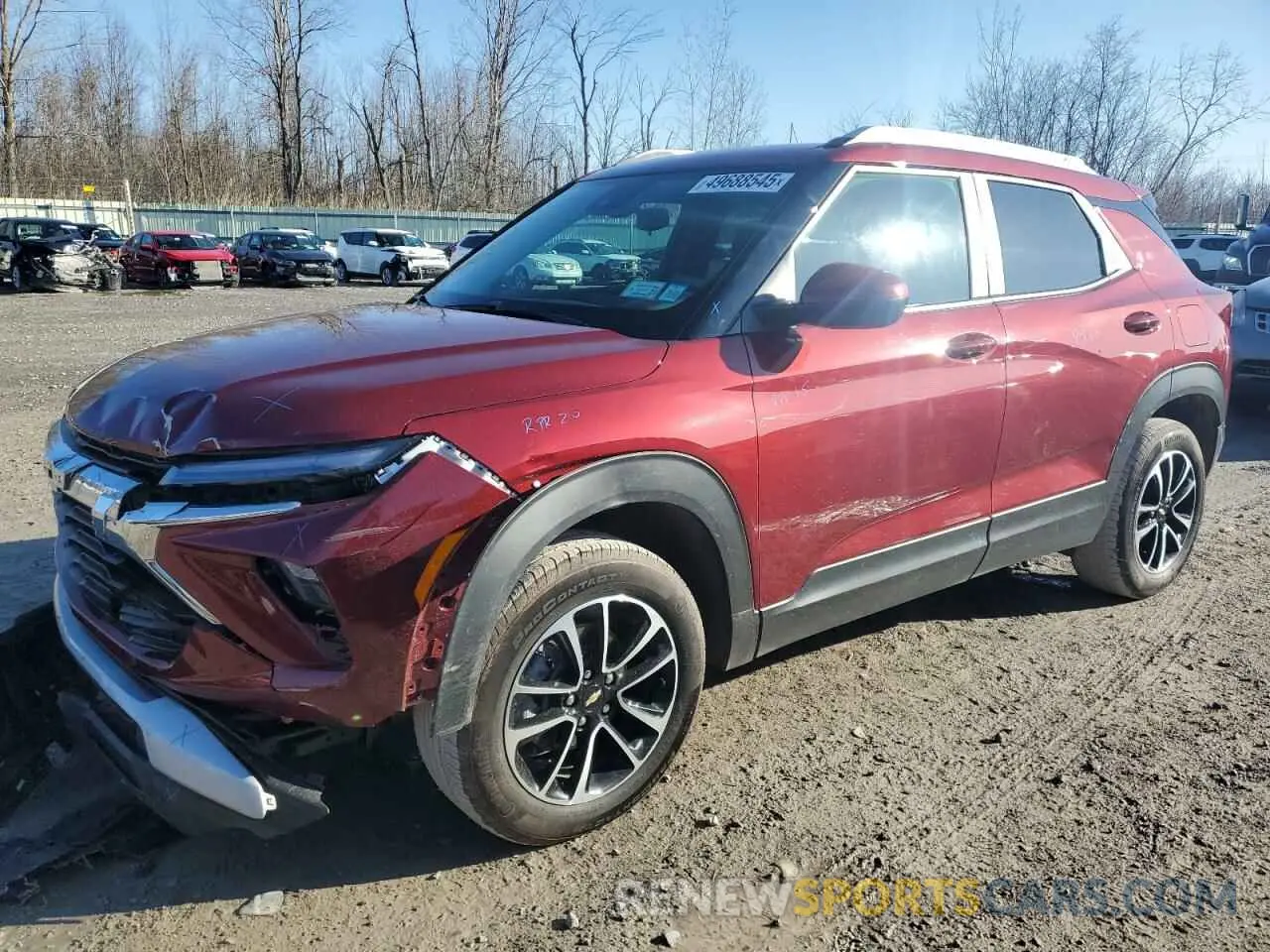 1 Photograph of a damaged car KL79MRSL4RB028924 CHEVROLET TRAILBLZR 2024