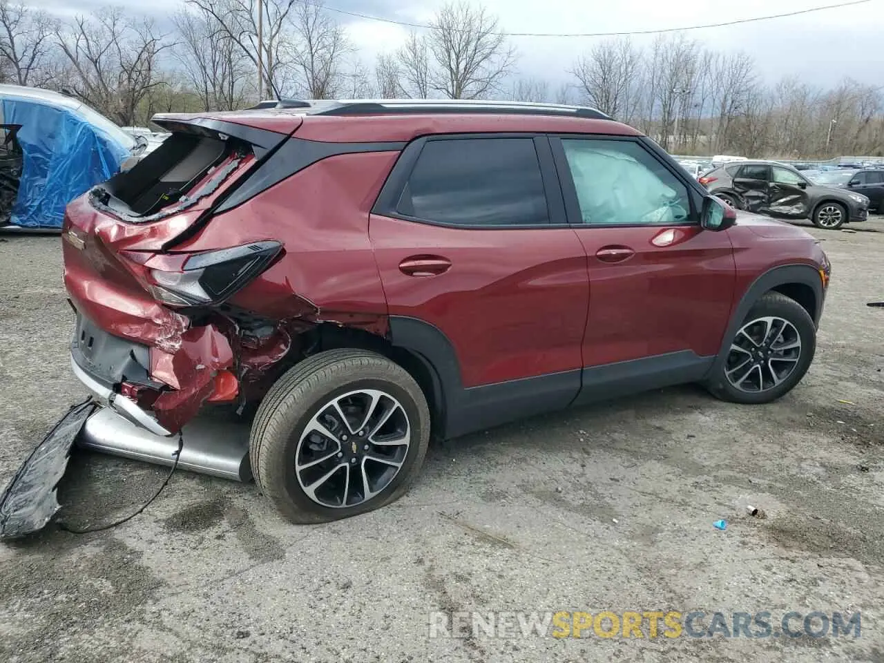 3 Photograph of a damaged car KL79MRSL4RB092011 CHEVROLET TRAILBLZR 2024
