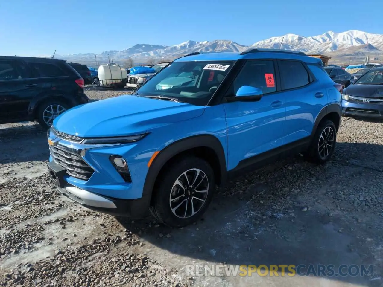 1 Фотография поврежденного автомобиля KL79MRSL4RB118784 CHEVROLET TRAILBLZR 2024