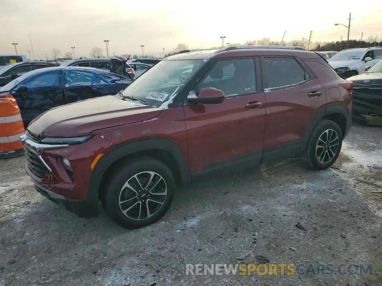 1 Фотография поврежденного автомобиля KL79MRSL5RB121452 CHEVROLET TRAILBLZR 2024