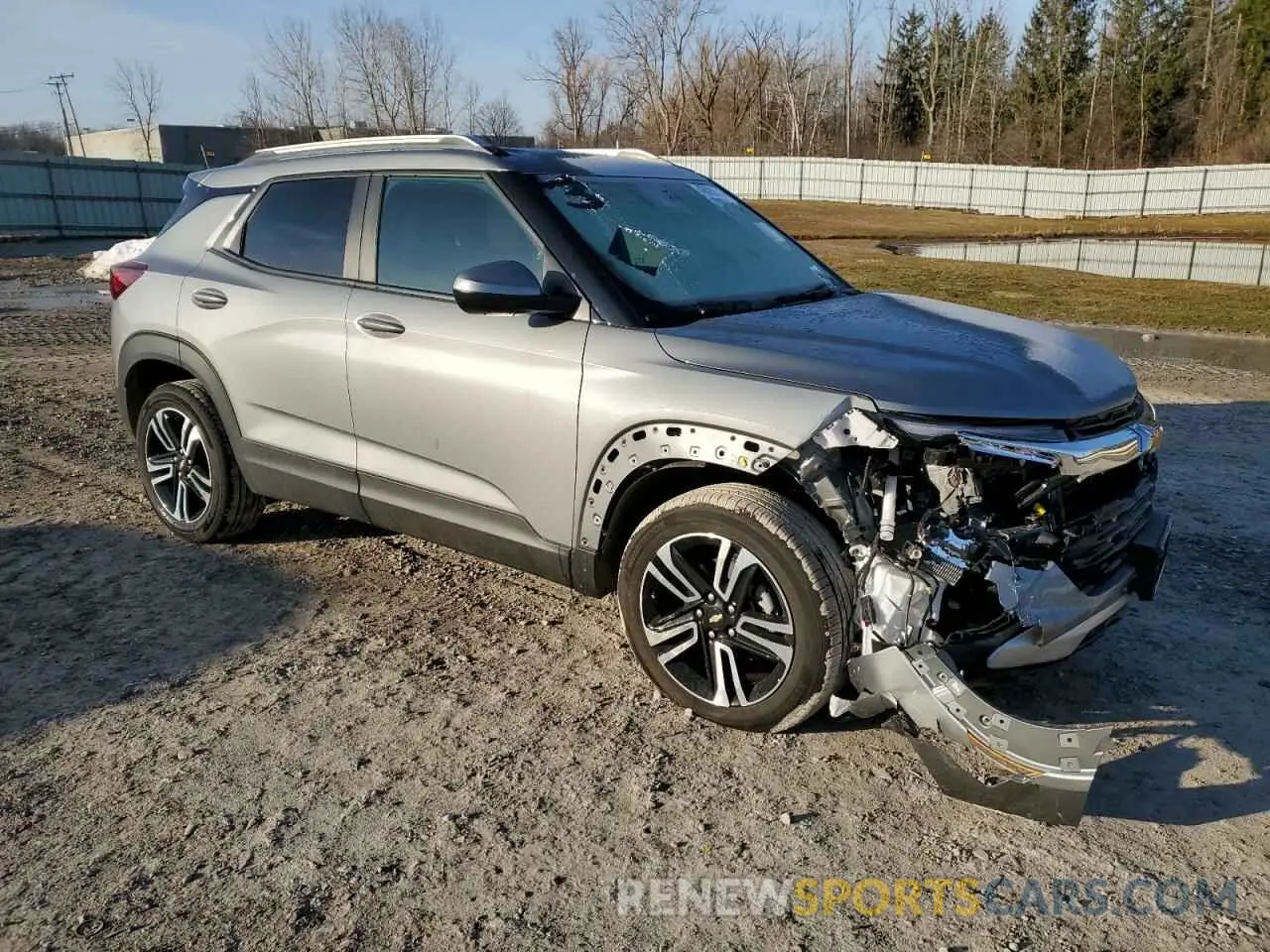4 Photograph of a damaged car KL79MRSL5RB167508 CHEVROLET TRAILBLZR 2024