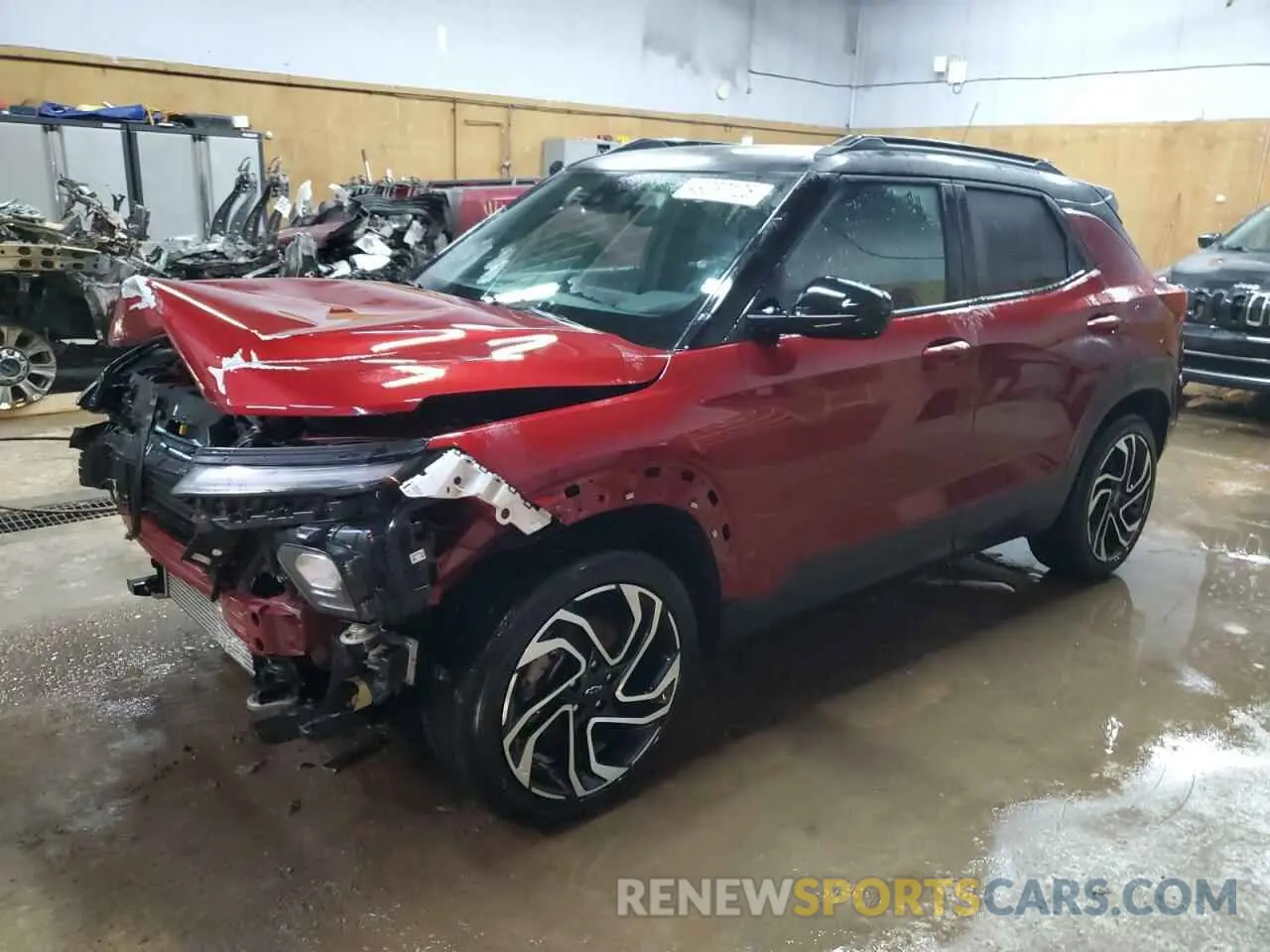 1 Photograph of a damaged car KL79MUSLXRB029322 CHEVROLET TRAILBLZR 2024