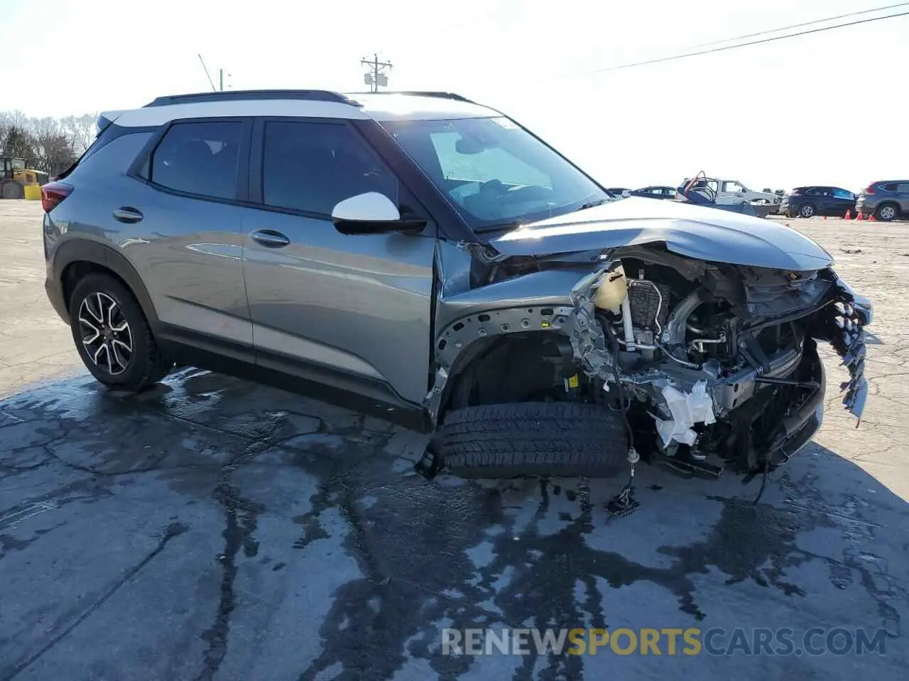 4 Photograph of a damaged car KL79MVSL3RB110653 CHEVROLET TRAILBLZR 2024