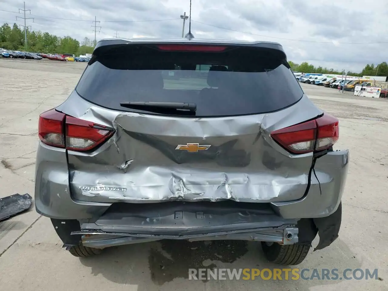 6 Photograph of a damaged car KL79MMSP3SB019014 CHEVROLET TRAILBLZR 2025