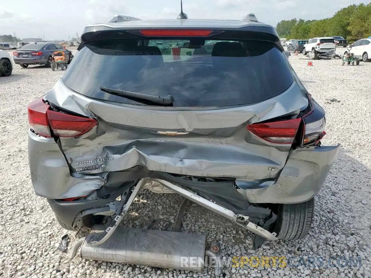 6 Photograph of a damaged car KL79MPSL2SB027880 CHEVROLET TRAILBLZR 2025