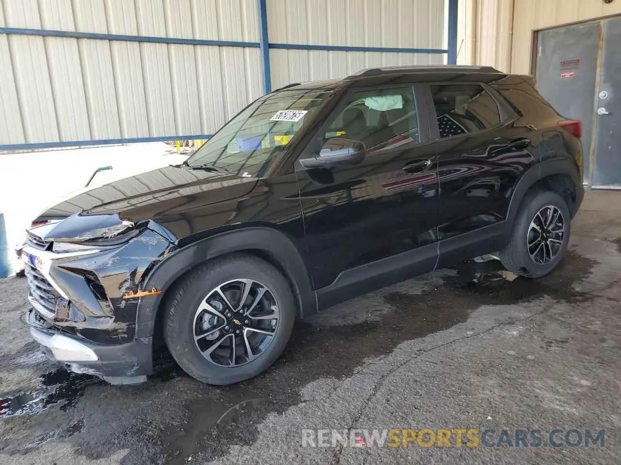 1 Photograph of a damaged car KL79MPSL3SB140253 CHEVROLET TRAILBLZR 2025