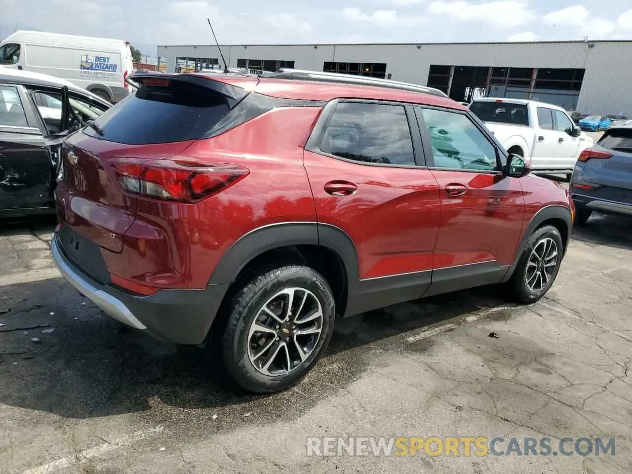 3 Фотография поврежденного автомобиля KL79MPSL6SB180438 CHEVROLET TRAILBLZR 2025