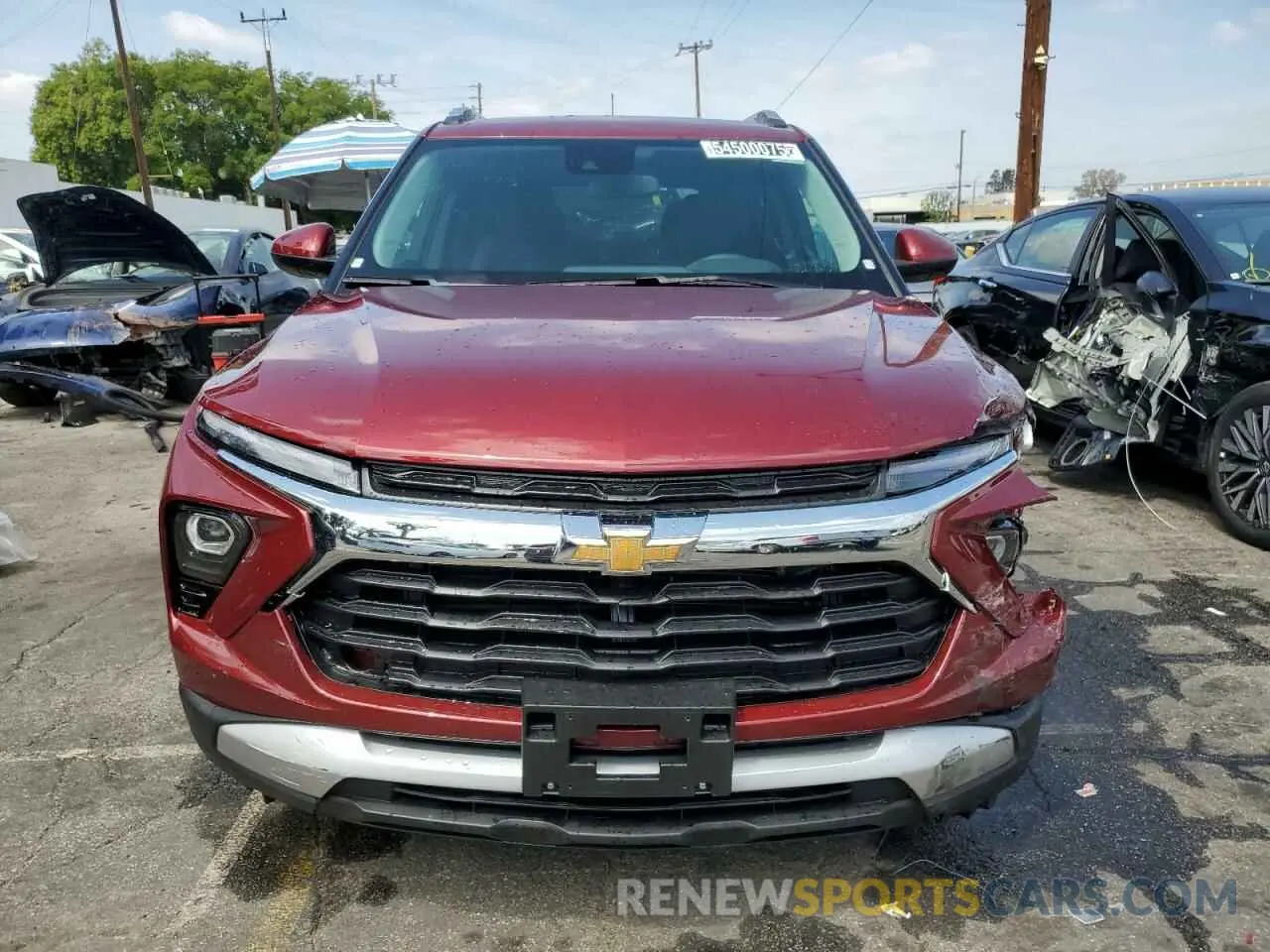 5 Фотография поврежденного автомобиля KL79MPSL6SB180438 CHEVROLET TRAILBLZR 2025