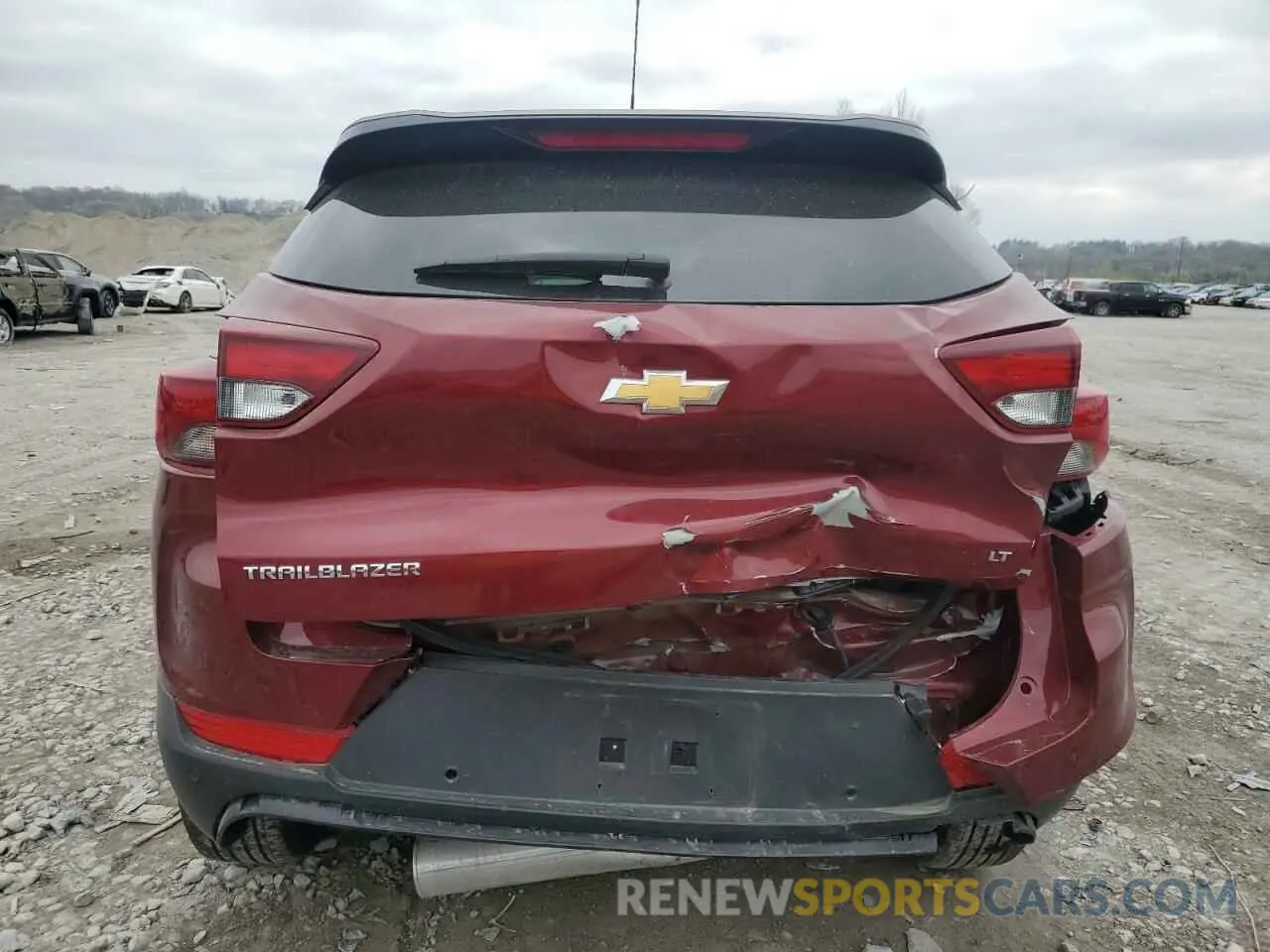 6 Photograph of a damaged car KL79MPSP1SB059447 CHEVROLET TRAILBLZR 2025