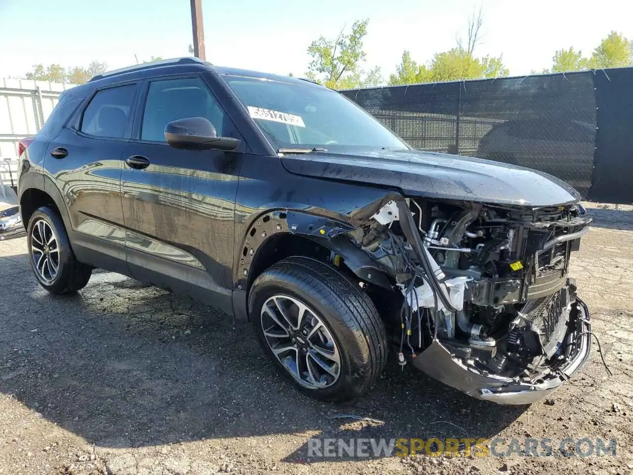4 Фотография поврежденного автомобиля KL79MRSL0SB185873 CHEVROLET TRAILBLZR 2025
