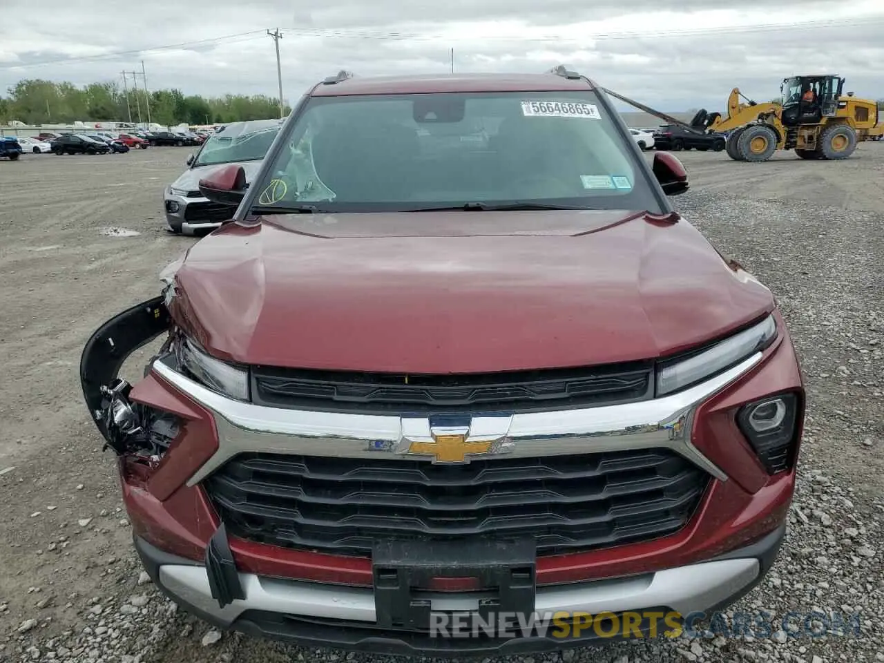 5 Photograph of a damaged car KL79MRSL1SB028448 CHEVROLET TRAILBLZR 2025