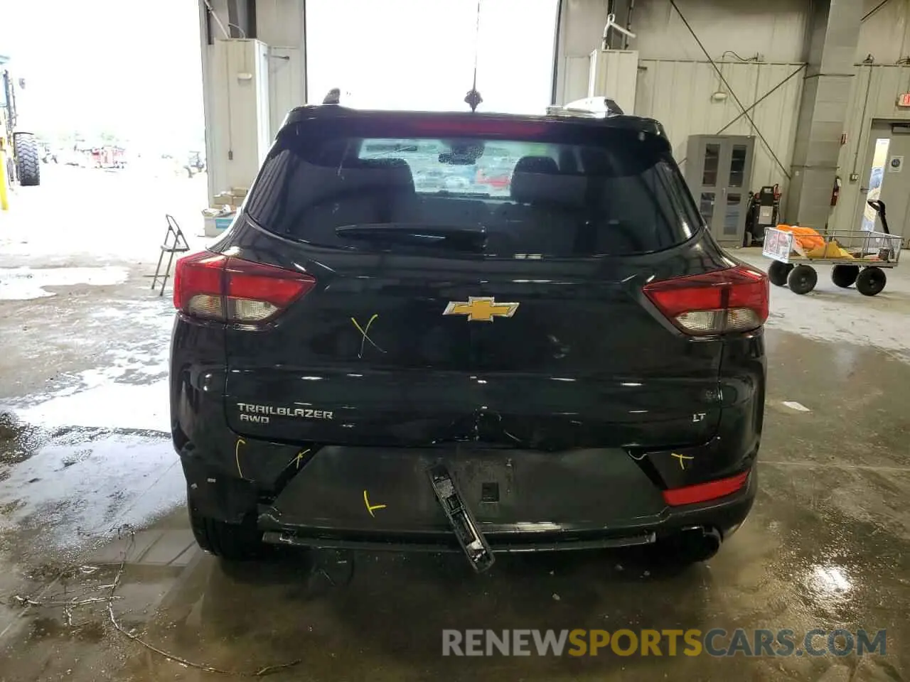 6 Photograph of a damaged car KL79MRSL5SB041980 CHEVROLET TRAILBLZR 2025