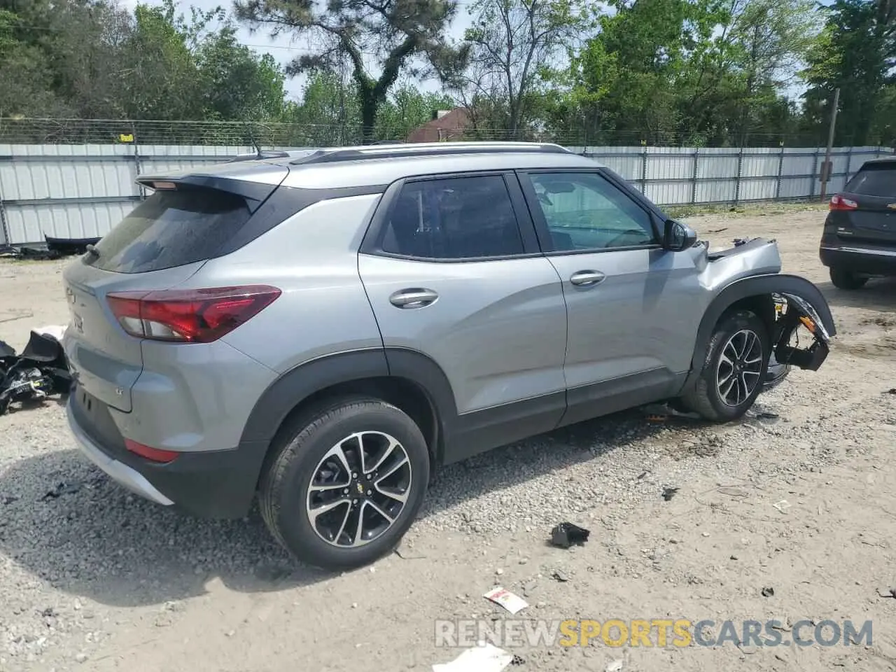 3 Фотография поврежденного автомобиля KL79MRSL7SB075838 CHEVROLET TRAILBLZR 2025
