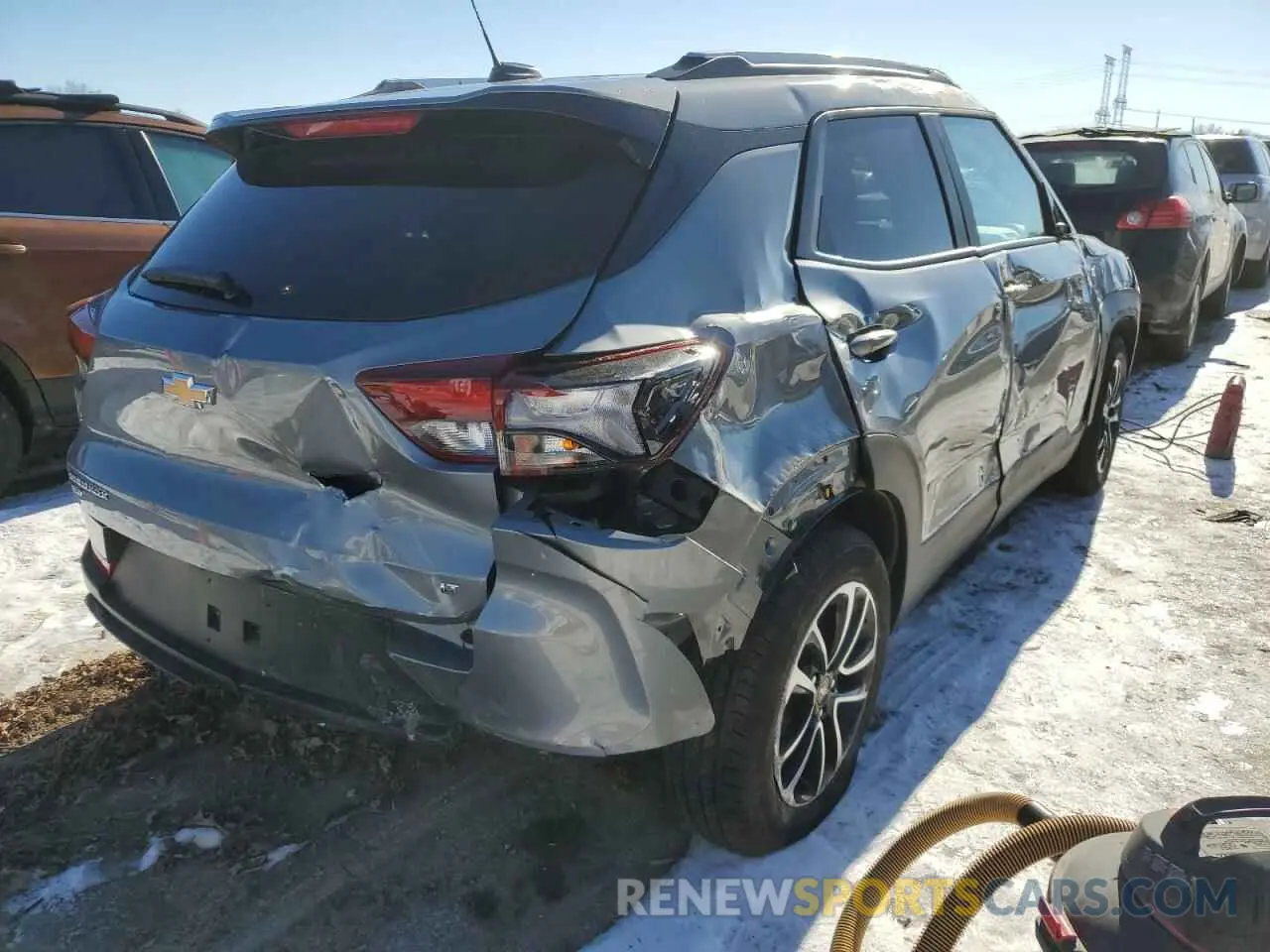 3 Фотография поврежденного автомобиля KL79MRSL9SB057504 CHEVROLET TRAILBLZR 2025