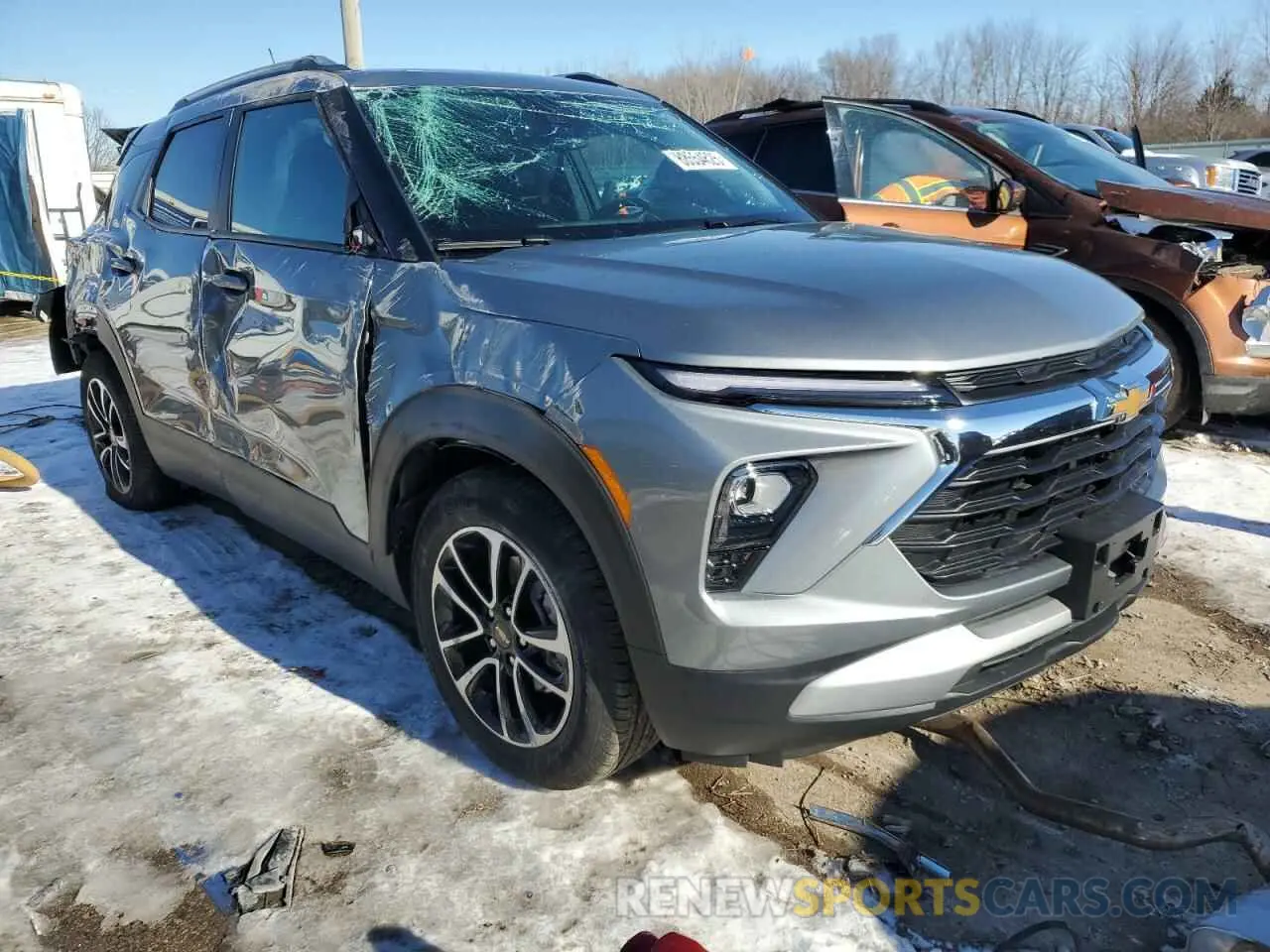 4 Фотография поврежденного автомобиля KL79MRSL9SB057504 CHEVROLET TRAILBLZR 2025