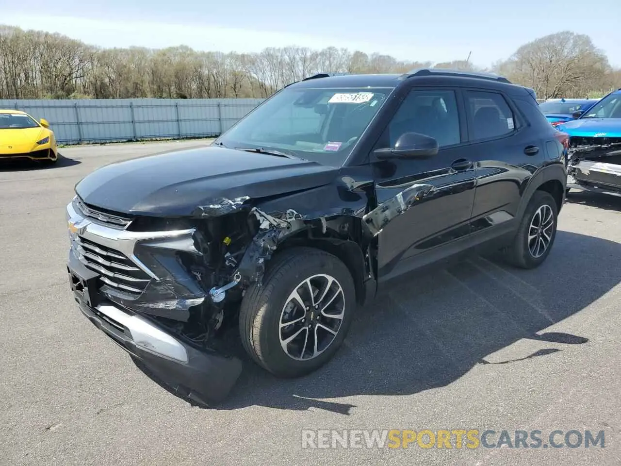 1 Фотография поврежденного автомобиля KL79MRSLXSB065367 CHEVROLET TRAILBLZR 2025