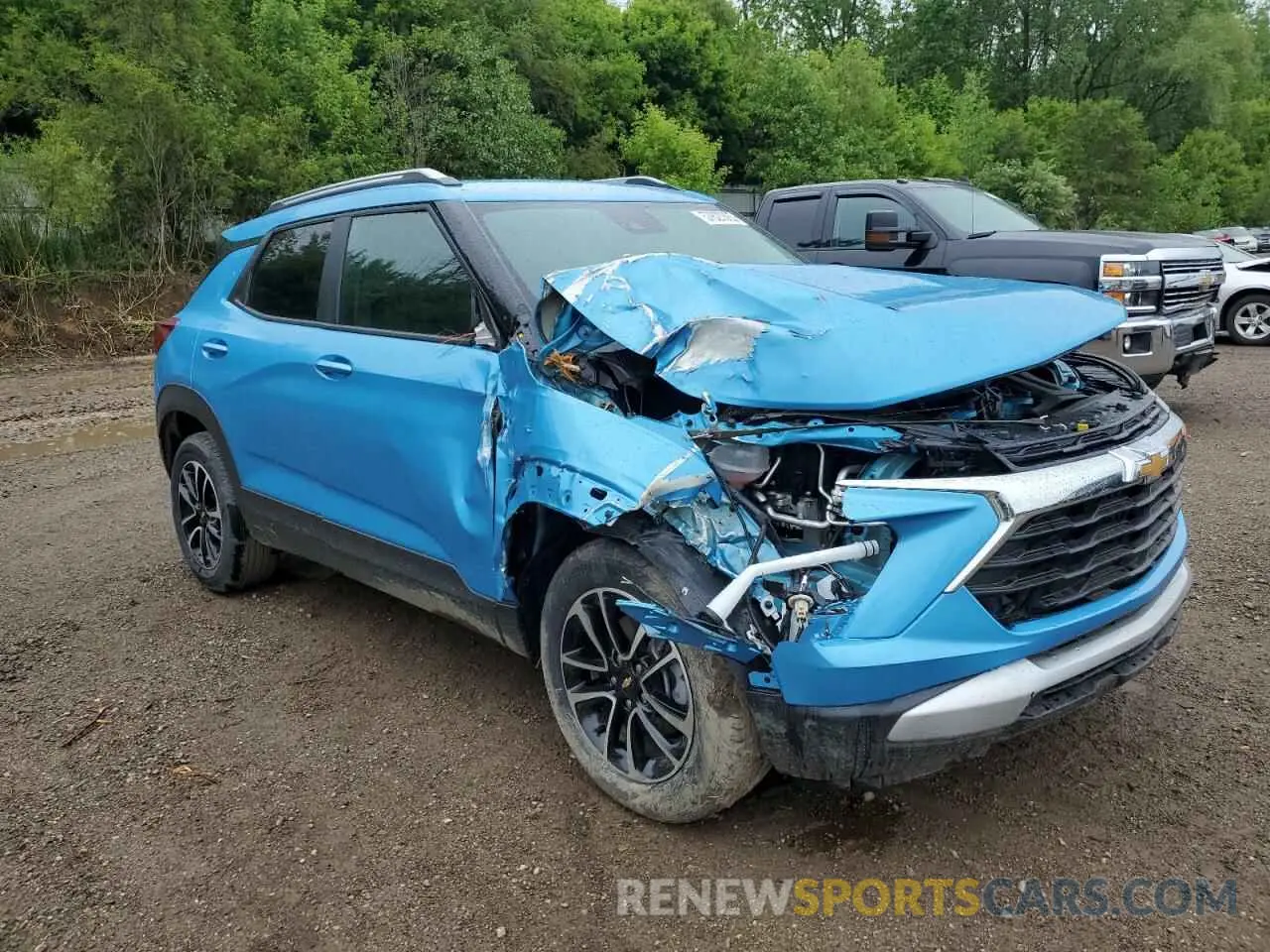 4 Photograph of a damaged car KL79MRSLXSB123705 CHEVROLET TRAILBLZR 2025