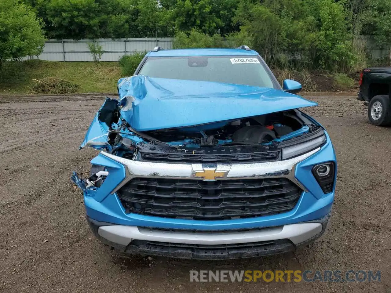 5 Photograph of a damaged car KL79MRSLXSB123705 CHEVROLET TRAILBLZR 2025