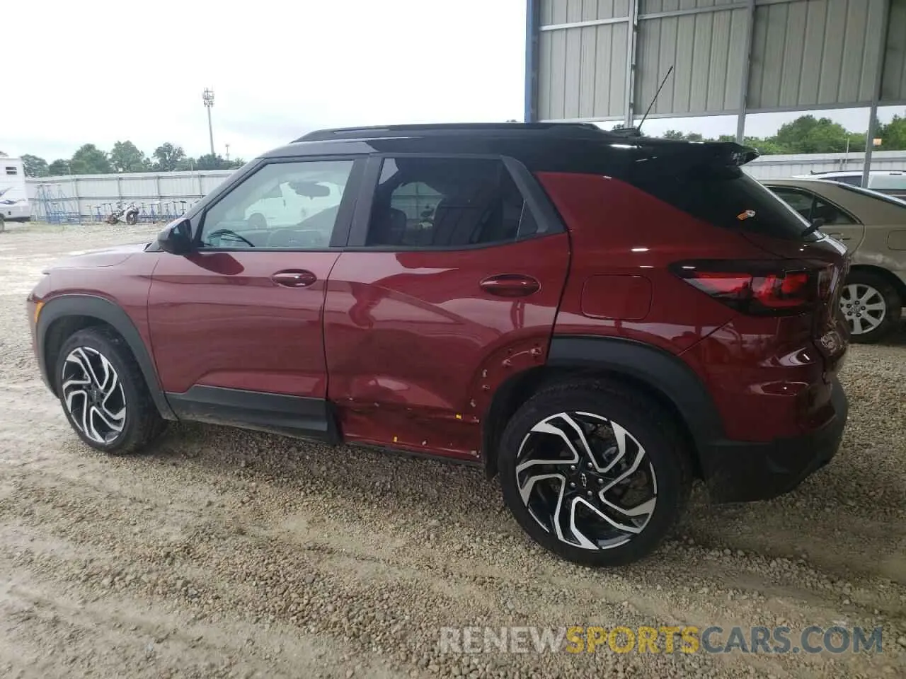 2 Фотография поврежденного автомобиля KL79MTSL6SB097973 CHEVROLET TRAILBLZR 2025