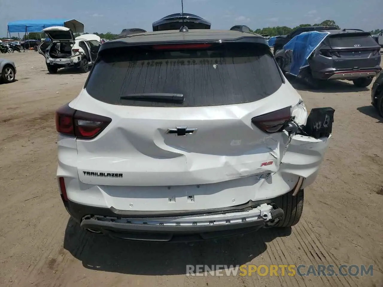 6 Фотография поврежденного автомобиля KL79MTSLXSB079105 CHEVROLET TRAILBLZR 2025