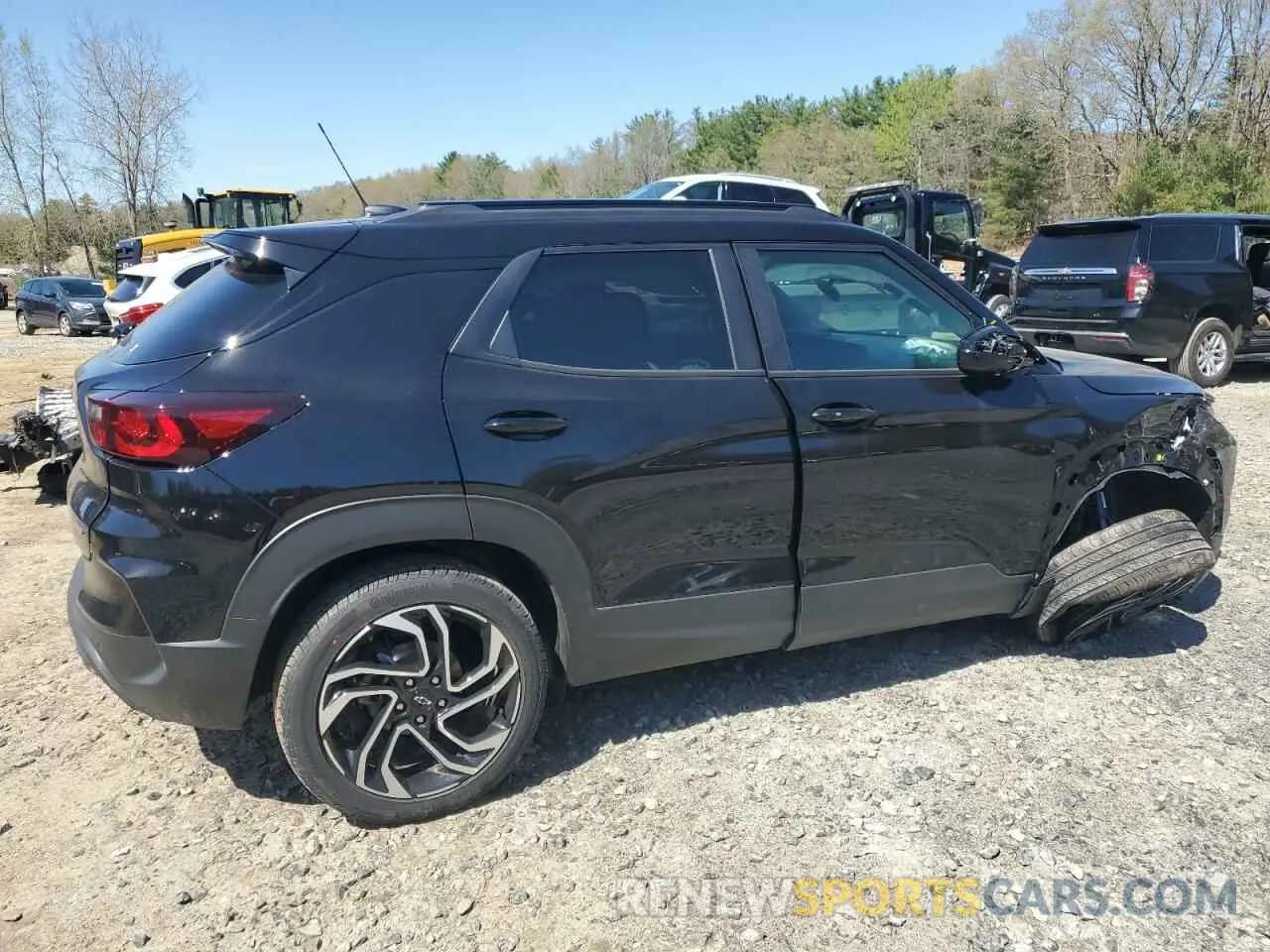 3 Photograph of a damaged car KL79MUSL0SB149409 CHEVROLET TRAILBLZR 2025