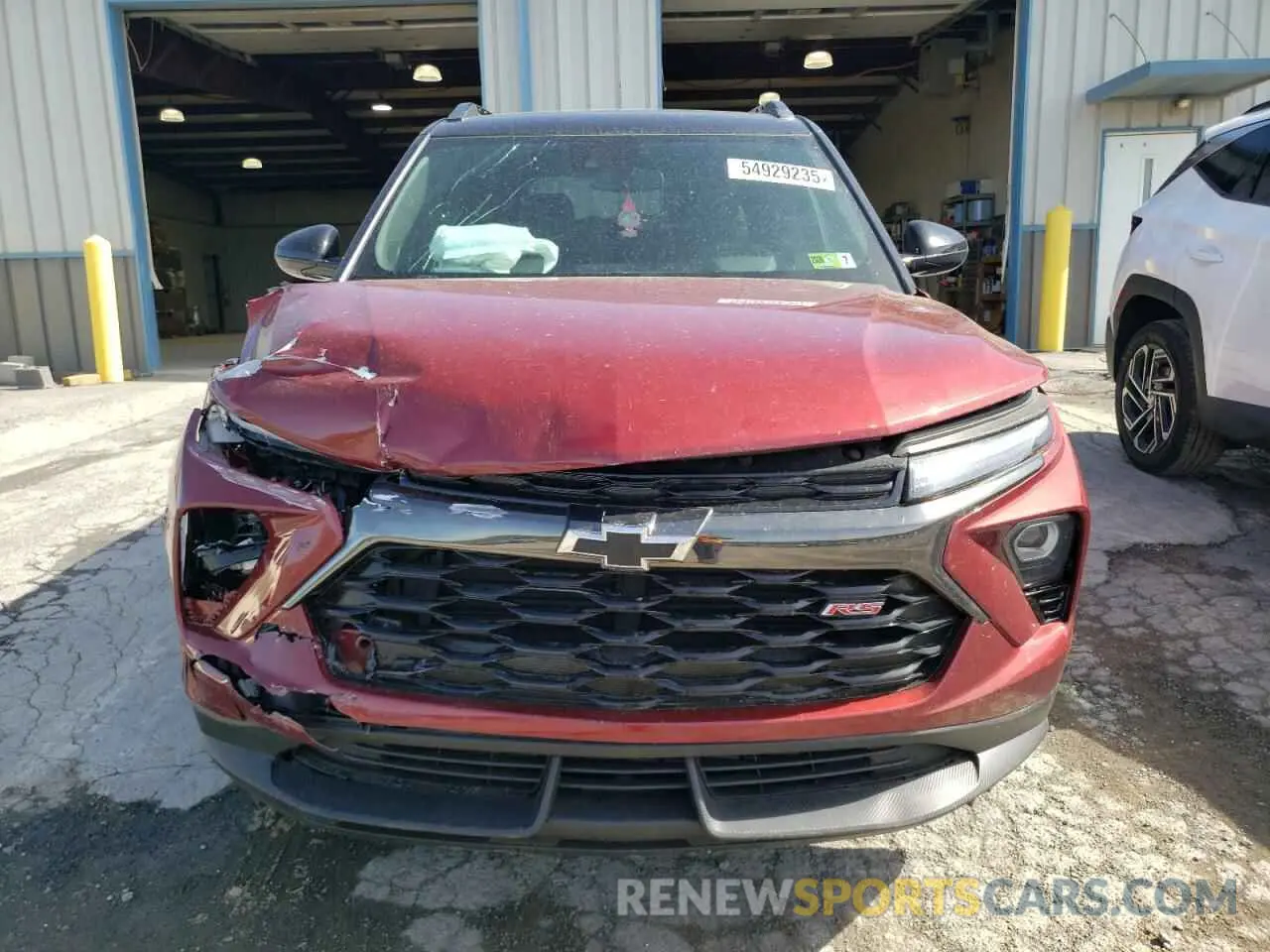 5 Photograph of a damaged car KL79MUSL6SB028576 CHEVROLET TRAILBLZR 2025