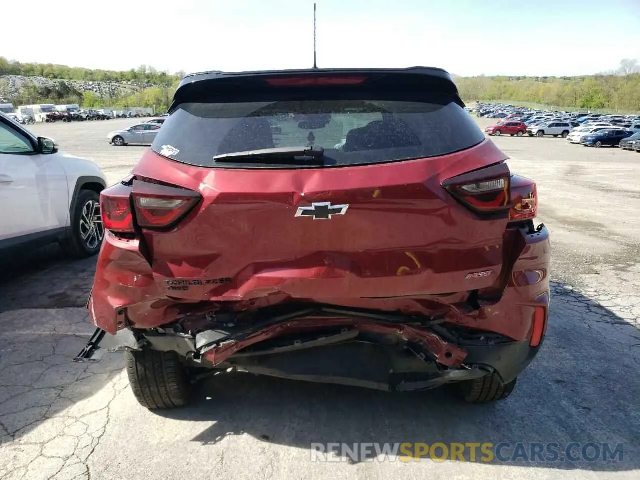 6 Photograph of a damaged car KL79MUSL6SB028576 CHEVROLET TRAILBLZR 2025
