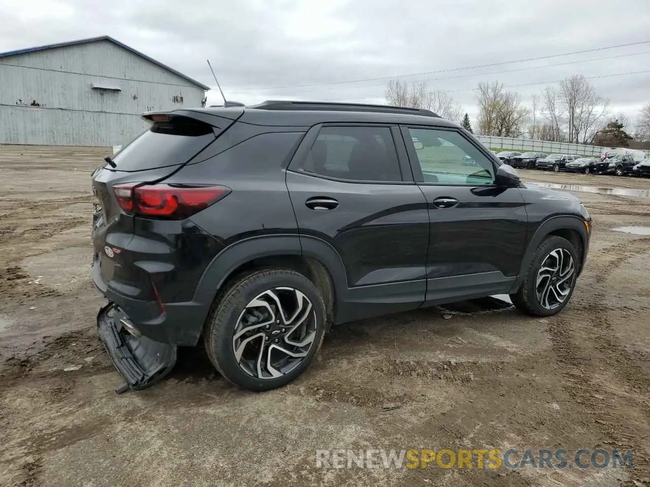 3 Фотография поврежденного автомобиля KL79MUSL6SB084257 CHEVROLET TRAILBLZR 2025