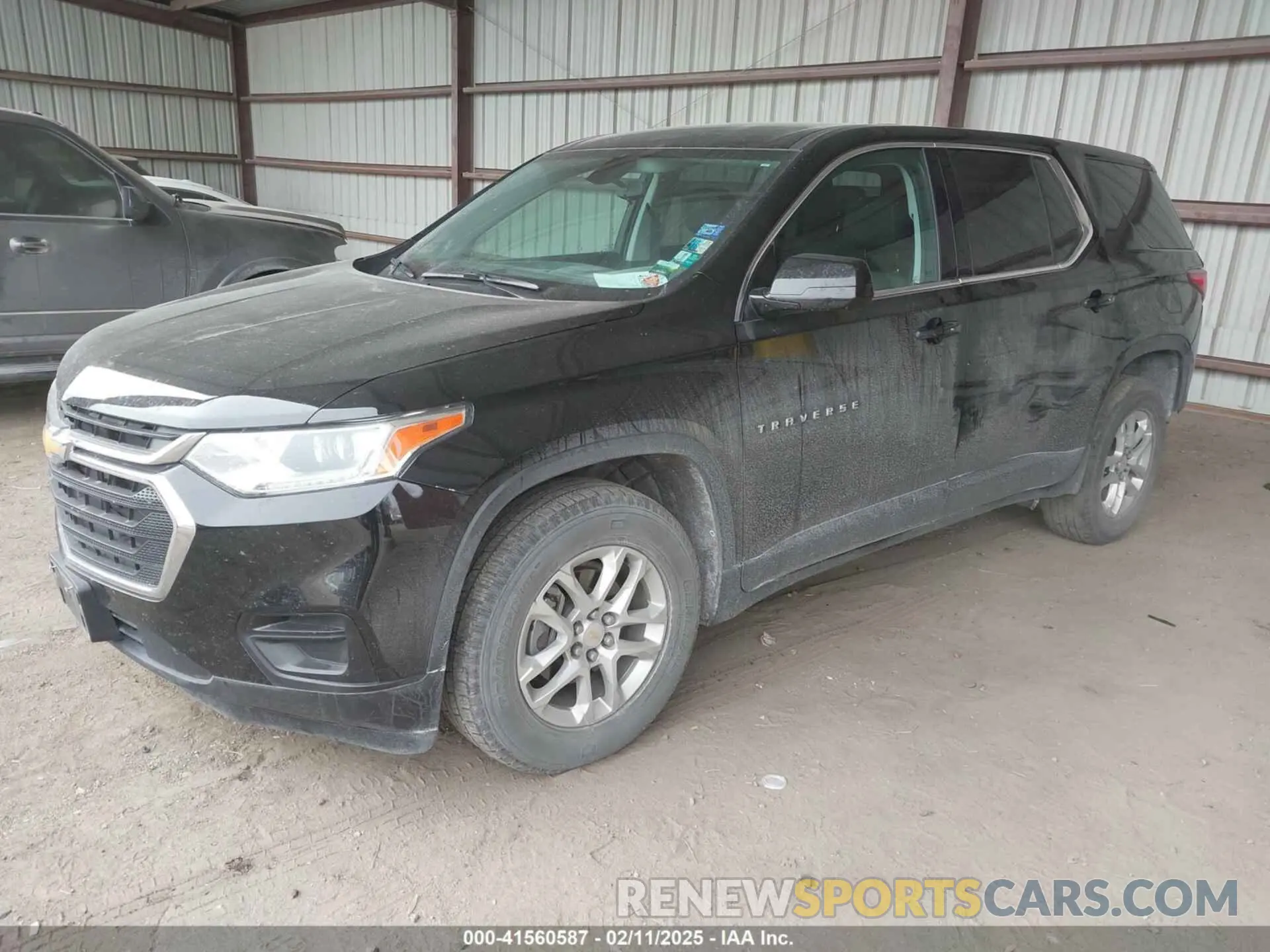 2 Photograph of a damaged car 1GNERFKW0KJ248012 CHEVROLET TRAVERSE 2019