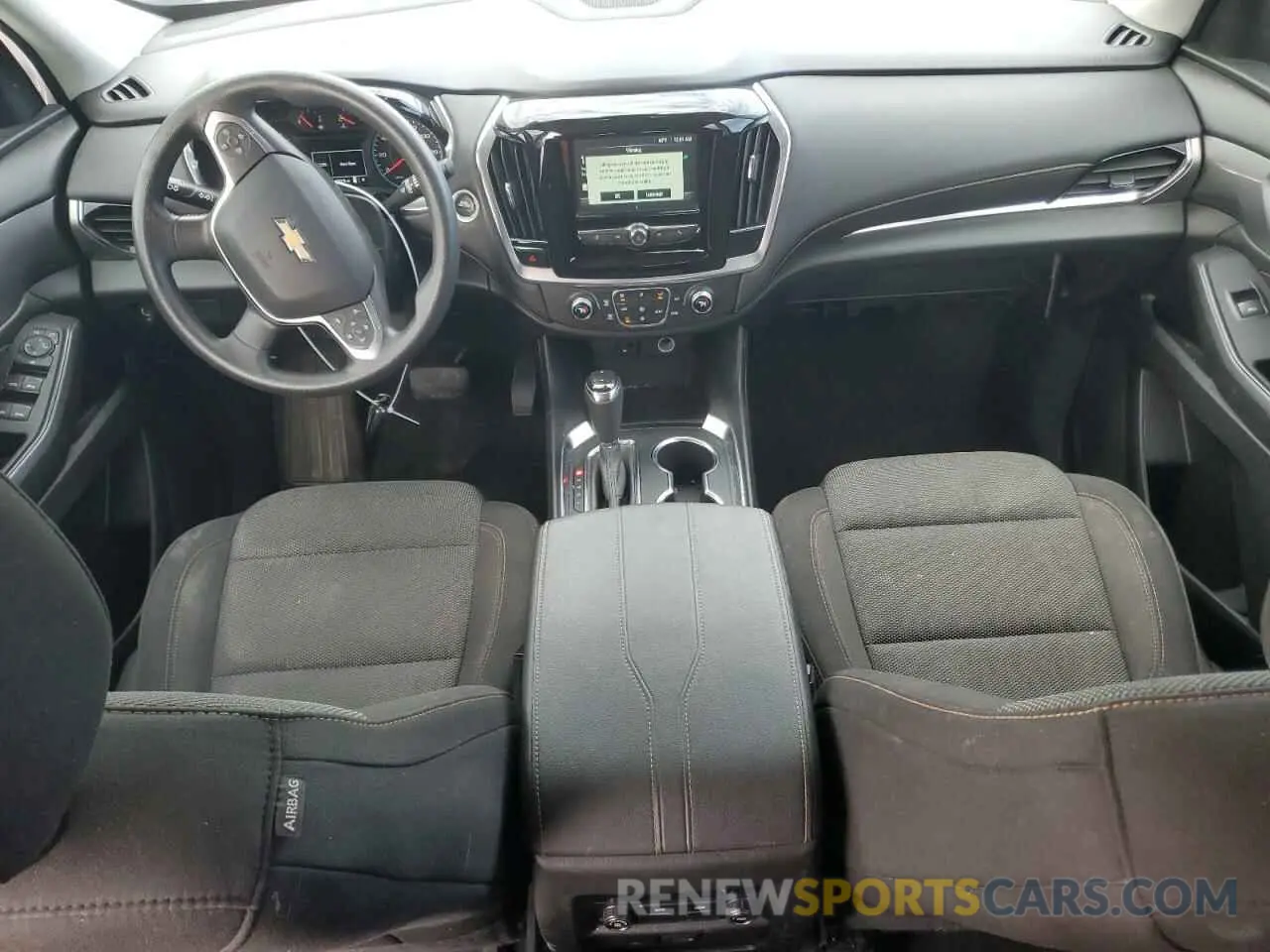 8 Photograph of a damaged car 1GNERFKW1KJ248780 CHEVROLET TRAVERSE 2019