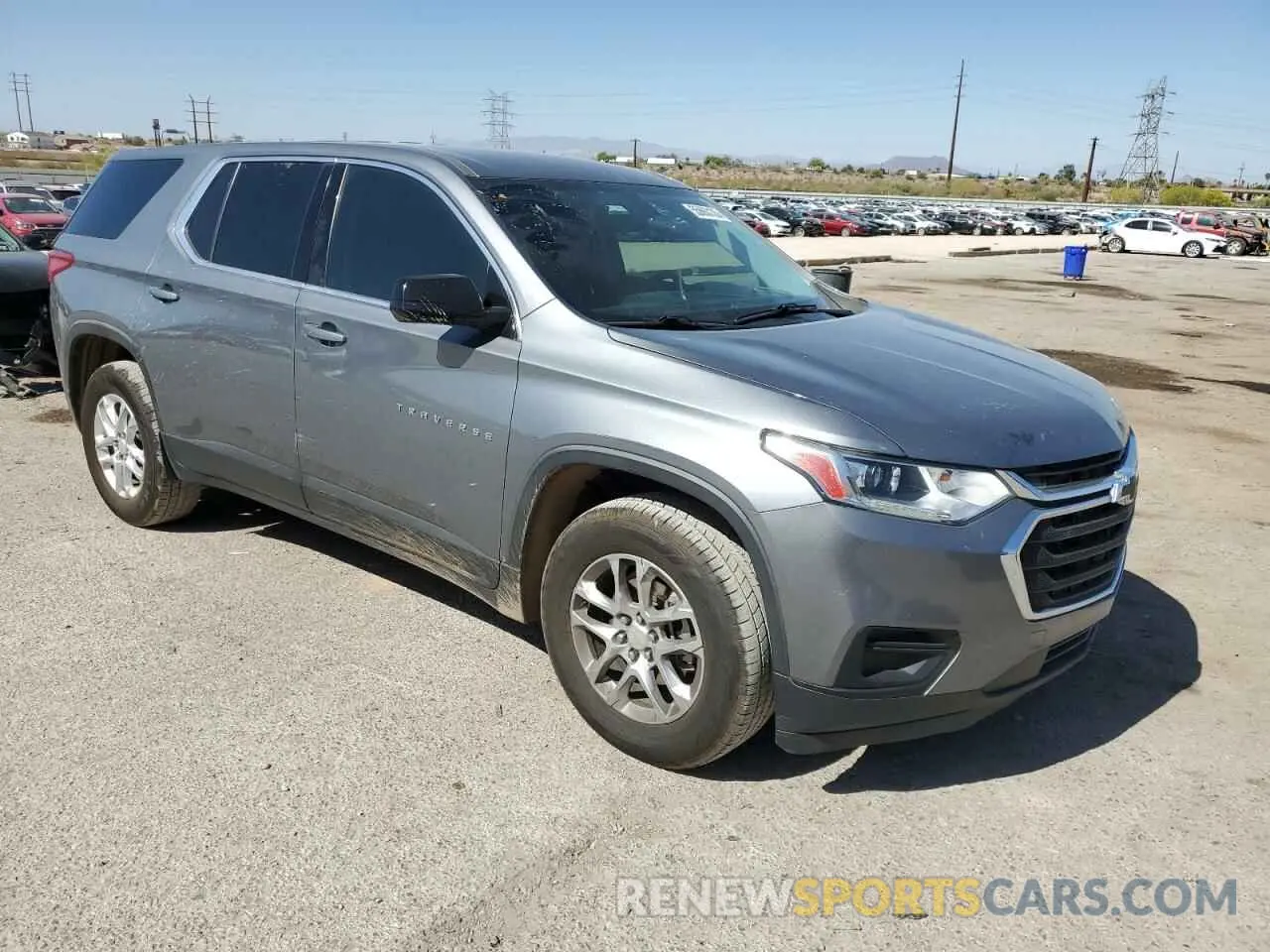 4 Photograph of a damaged car 1GNERFKW2KJ161261 CHEVROLET TRAVERSE 2019