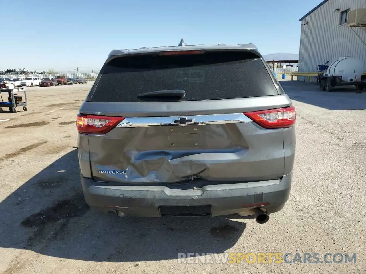 6 Photograph of a damaged car 1GNERFKW2KJ161261 CHEVROLET TRAVERSE 2019