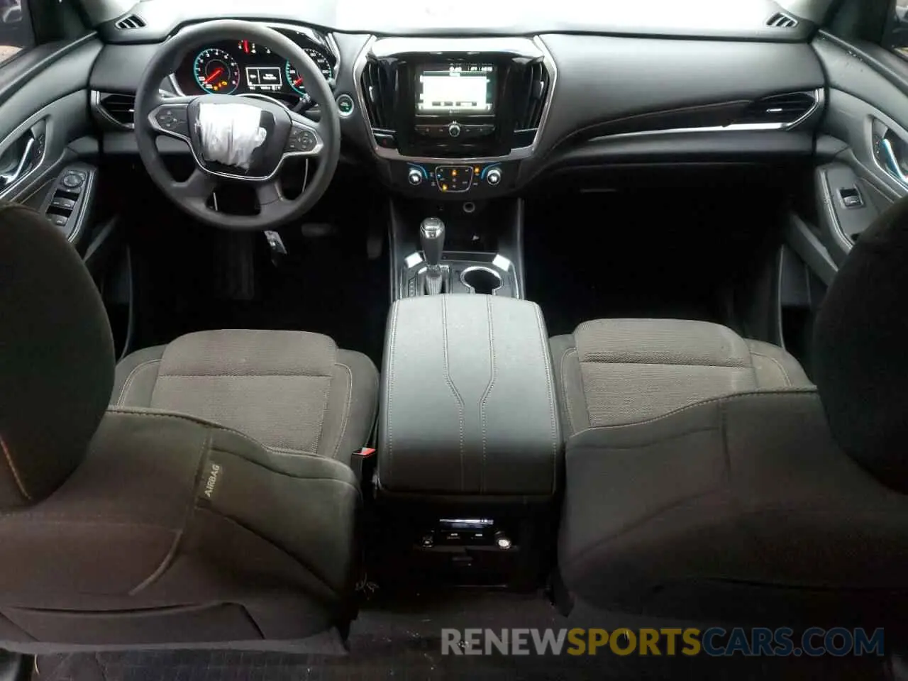 8 Photograph of a damaged car 1GNERFKW2KJ257813 CHEVROLET TRAVERSE 2019