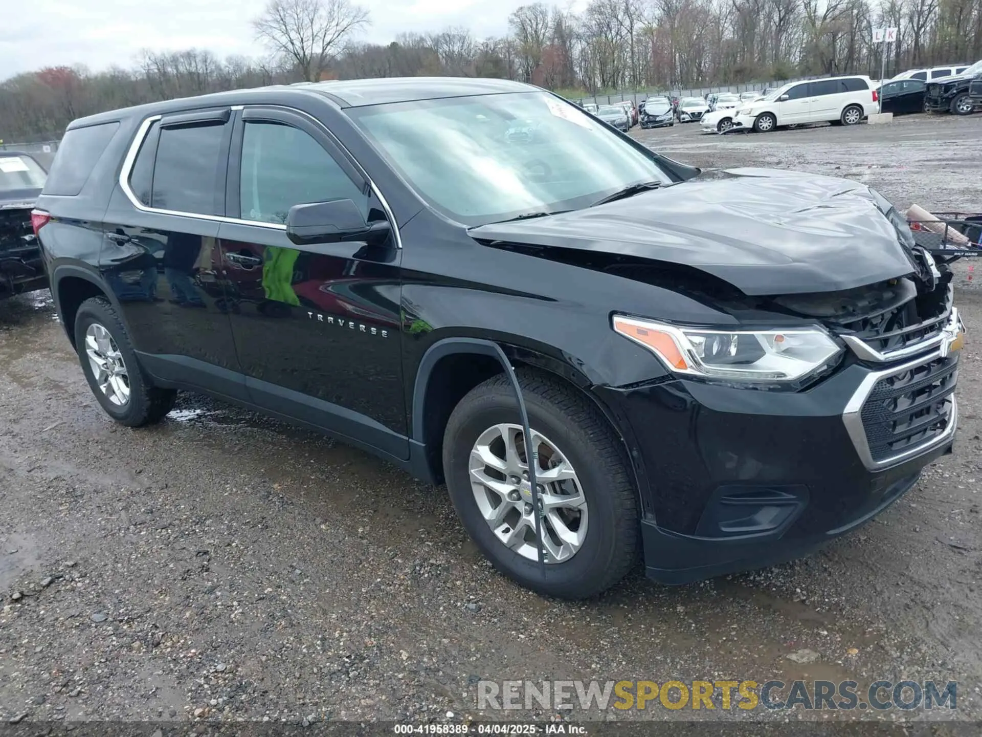 1 Фотография поврежденного автомобиля 1GNERFKW3KJ142931 CHEVROLET TRAVERSE 2019