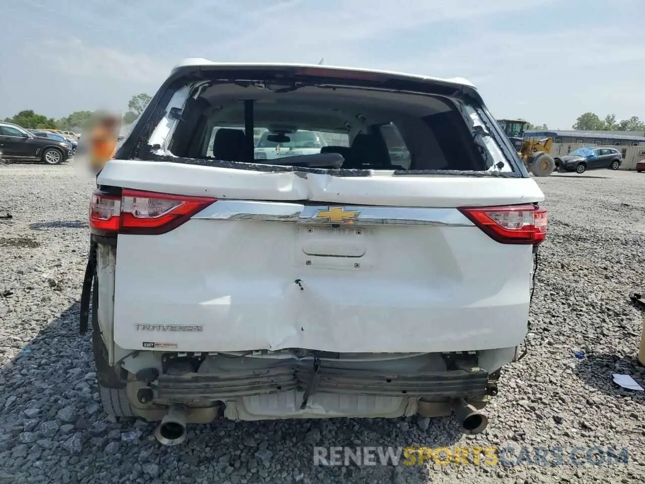 6 Photograph of a damaged car 1GNERFKW4KJ143683 CHEVROLET TRAVERSE 2019