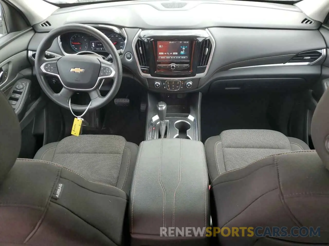 8 Photograph of a damaged car 1GNERFKW4KJ198053 CHEVROLET TRAVERSE 2019