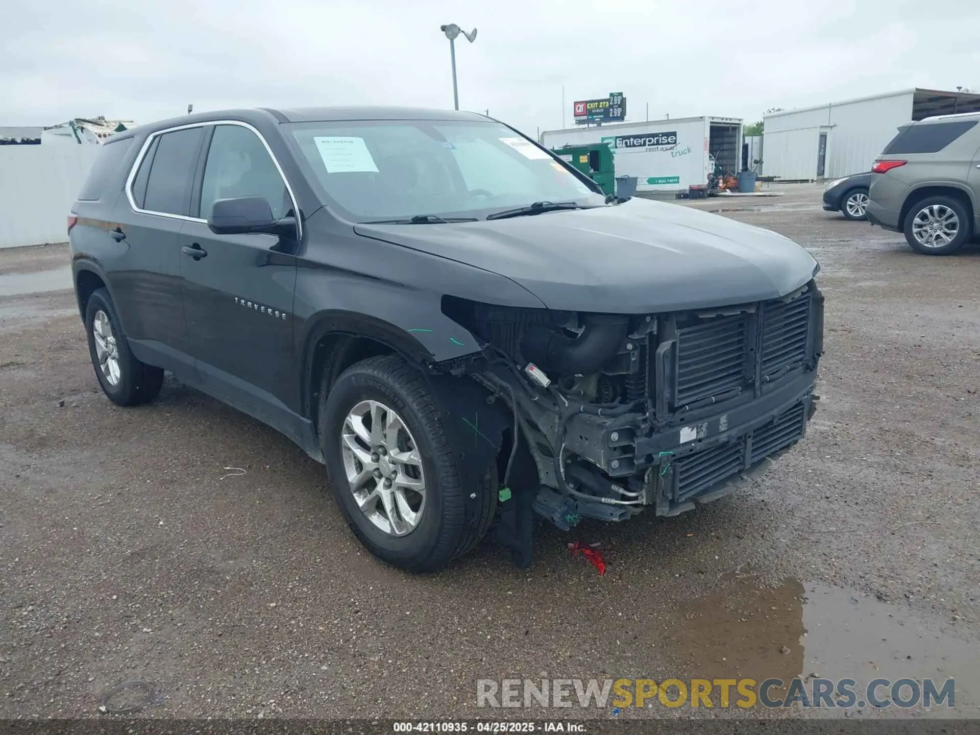 1 Фотография поврежденного автомобиля 1GNERFKW5KJ239774 CHEVROLET TRAVERSE 2019