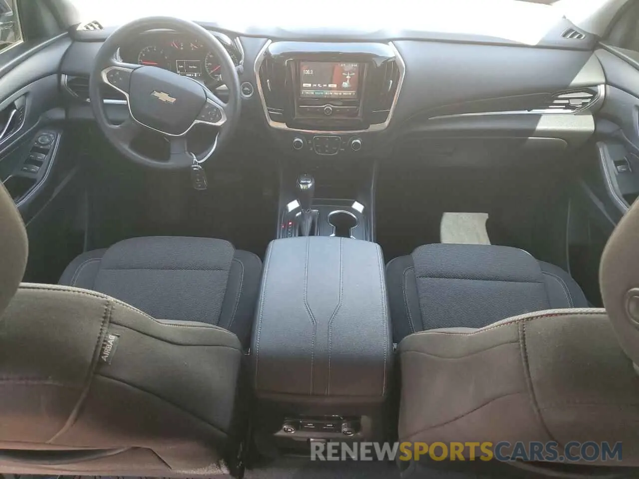 8 Photograph of a damaged car 1GNERFKW6KJ138968 CHEVROLET TRAVERSE 2019