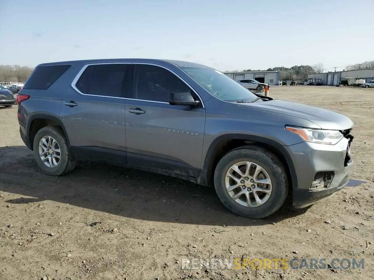 4 Photograph of a damaged car 1GNERFKW7KJ189363 CHEVROLET TRAVERSE 2019