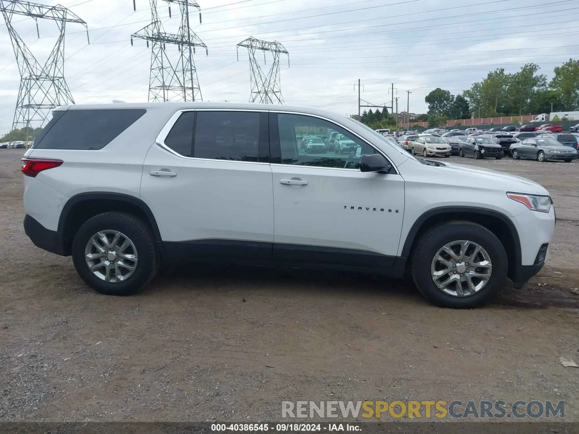 13 Photograph of a damaged car 1GNERFKW8KJ146344 CHEVROLET TRAVERSE 2019