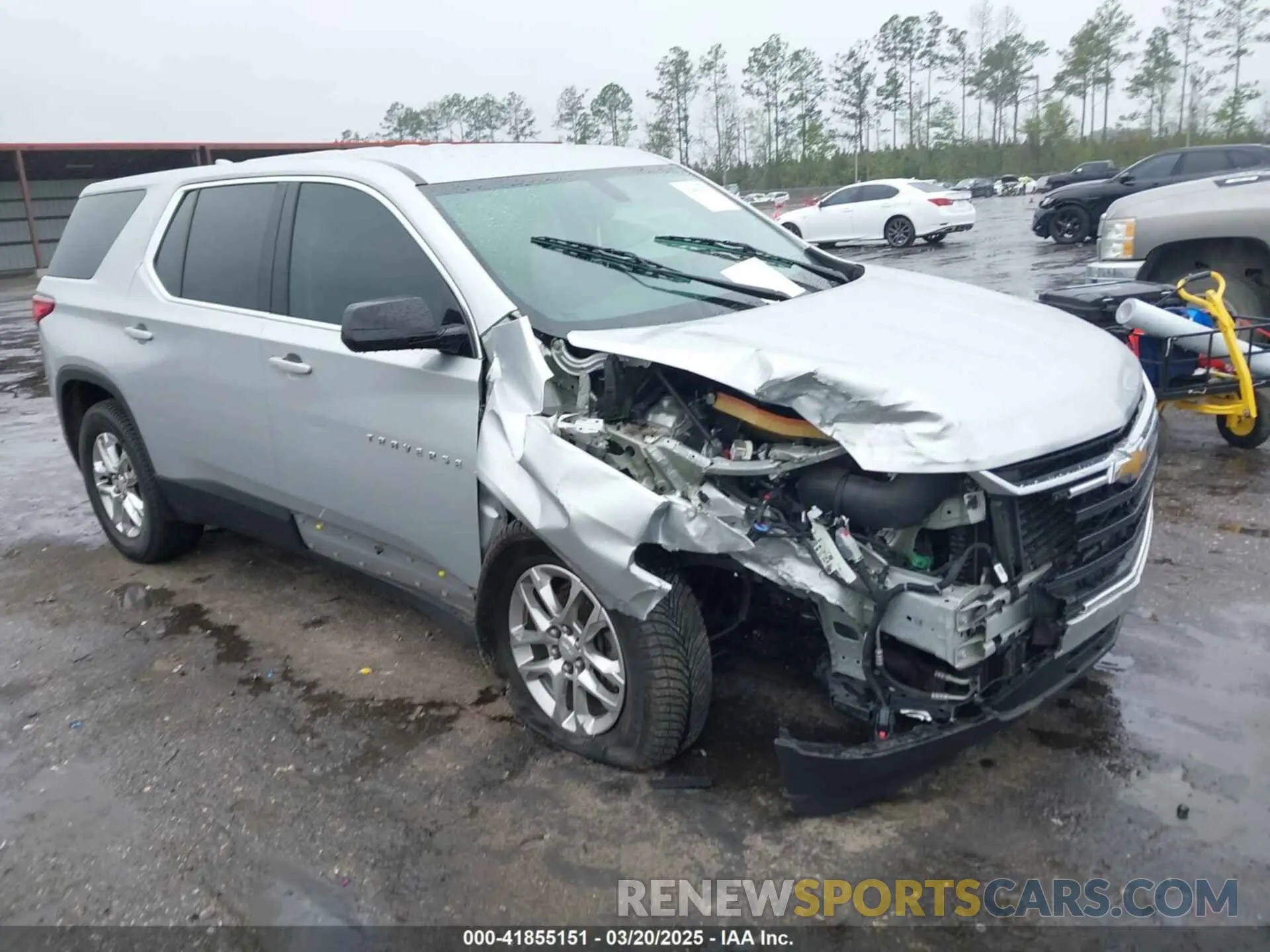 1 Фотография поврежденного автомобиля 1GNERFKW8KJ287107 CHEVROLET TRAVERSE 2019