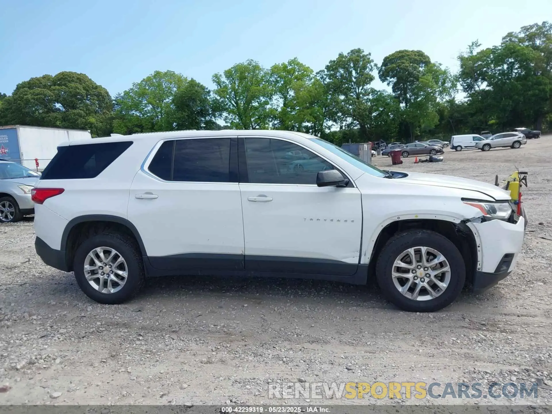 13 Photograph of a damaged car 1GNERFKW8KJ321367 CHEVROLET TRAVERSE 2019