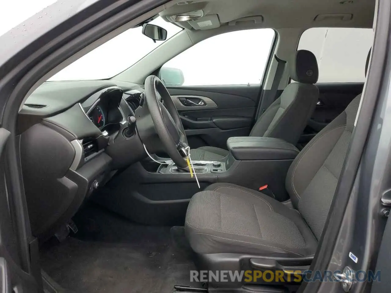 7 Photograph of a damaged car 1GNERFKWXKJ134437 CHEVROLET TRAVERSE 2019