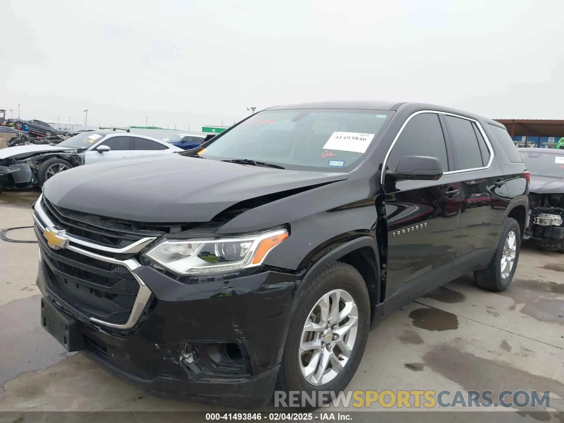6 Photograph of a damaged car 1GNERFKWXKJ148614 CHEVROLET TRAVERSE 2019