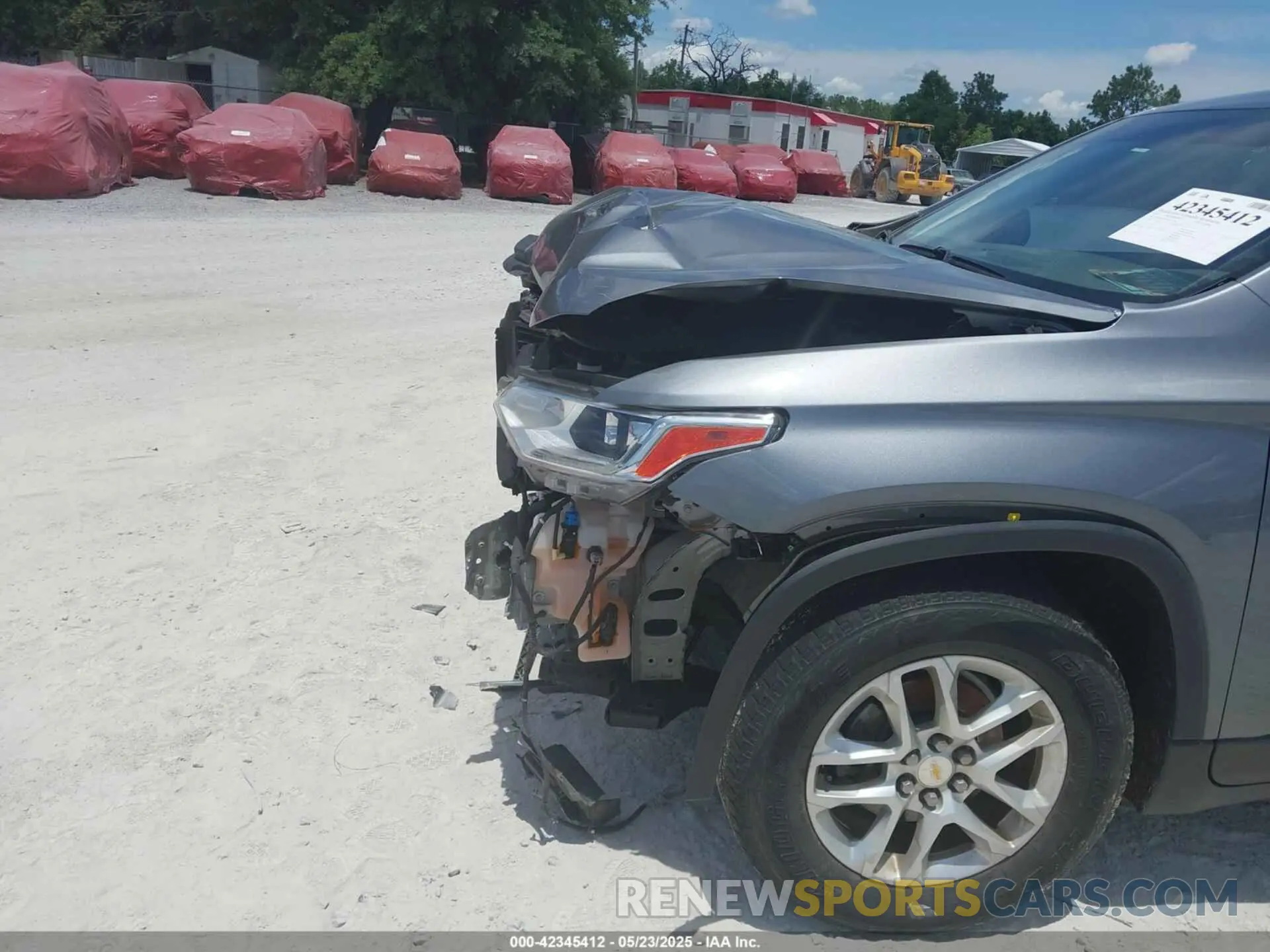 6 Photograph of a damaged car 1GNERGKW0KJ123288 CHEVROLET TRAVERSE 2019