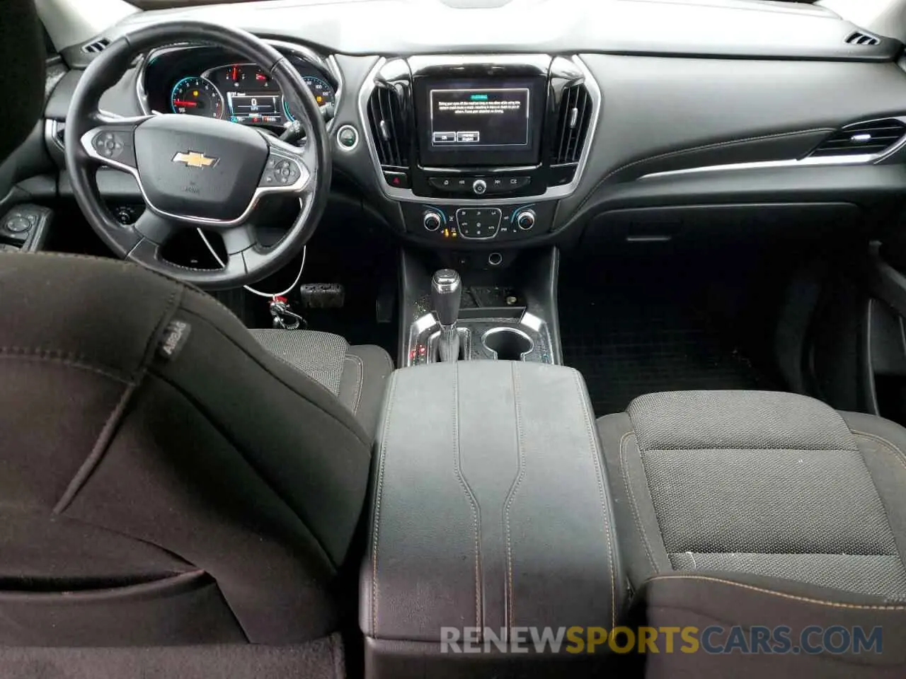 8 Photograph of a damaged car 1GNERGKW1KJ277847 CHEVROLET TRAVERSE 2019