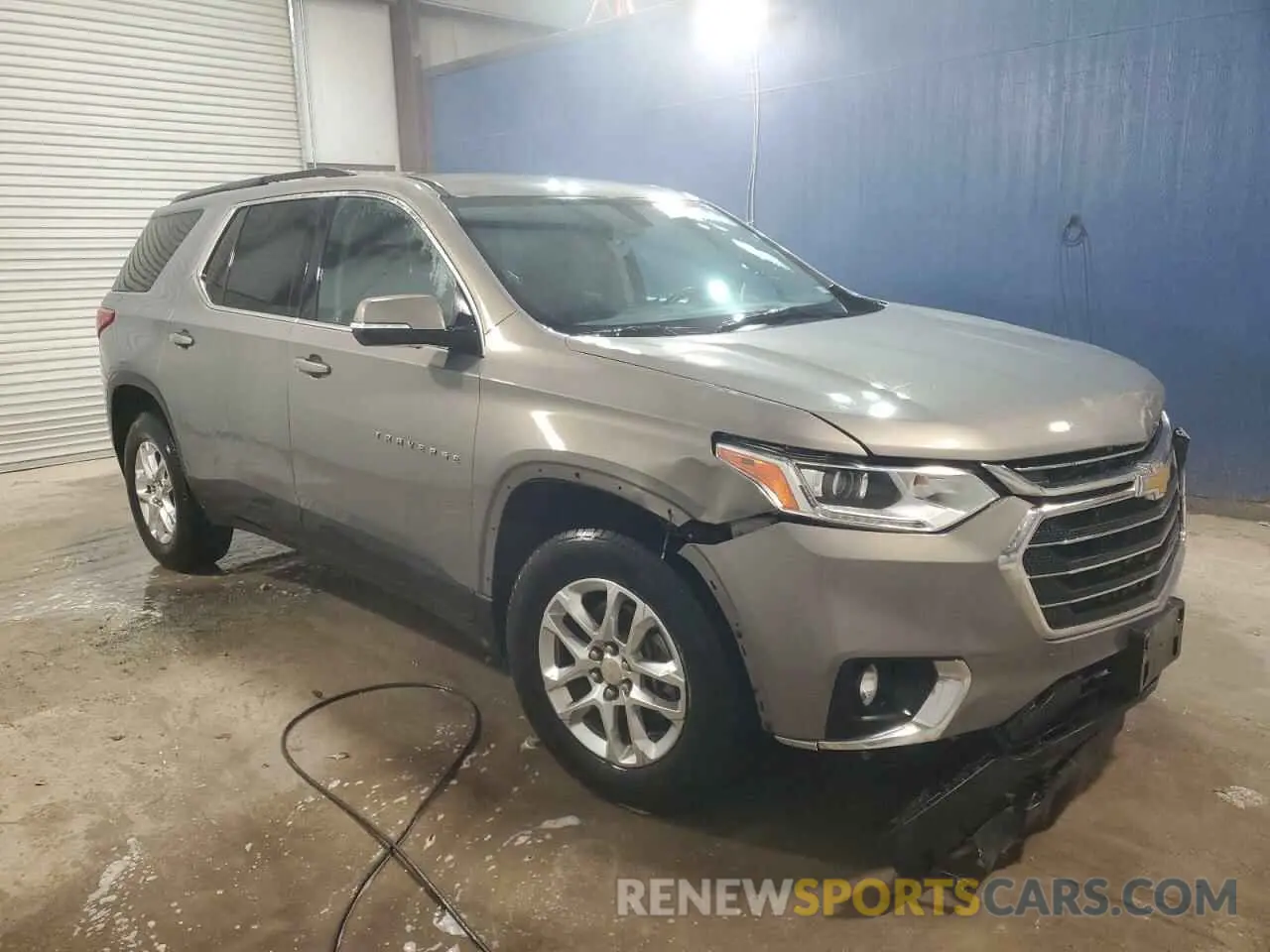 4 Фотография поврежденного автомобиля 1GNERGKW3KJ205824 CHEVROLET TRAVERSE 2019