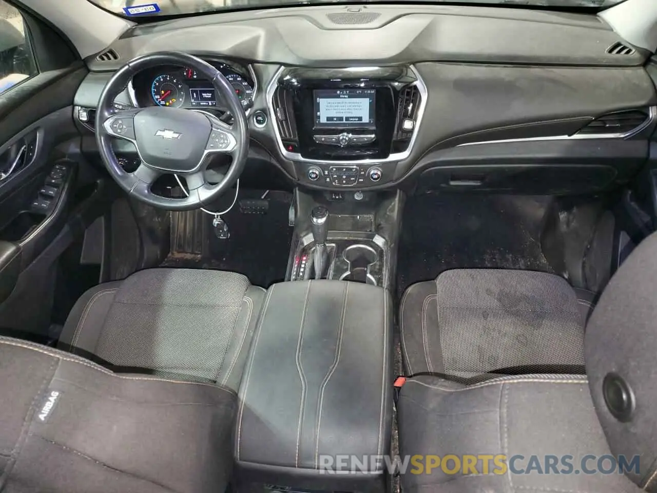 8 Фотография поврежденного автомобиля 1GNERGKW3KJ205824 CHEVROLET TRAVERSE 2019