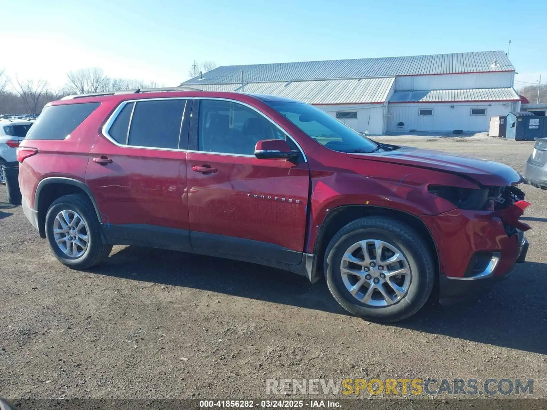 13 Фотография поврежденного автомобиля 1GNERGKW4KJ101794 CHEVROLET TRAVERSE 2019